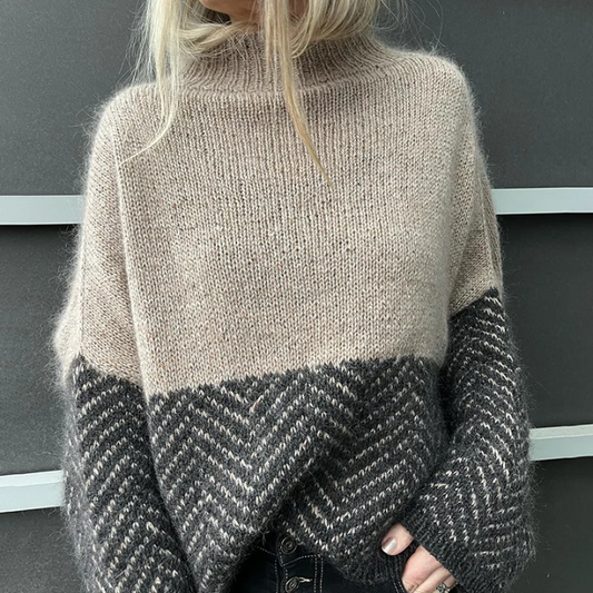 Micaela | Maßgeschneiderter und eleganter Winterpullover